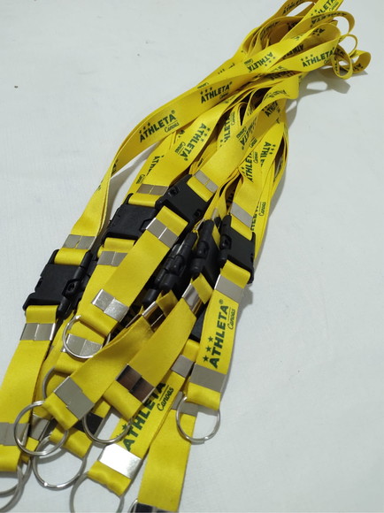 Cordão Personalizado Premium (crachá,credencial, Eventos)