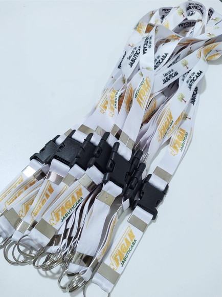Cordão Personalizado Premium (crachá,credencial, Eventos)