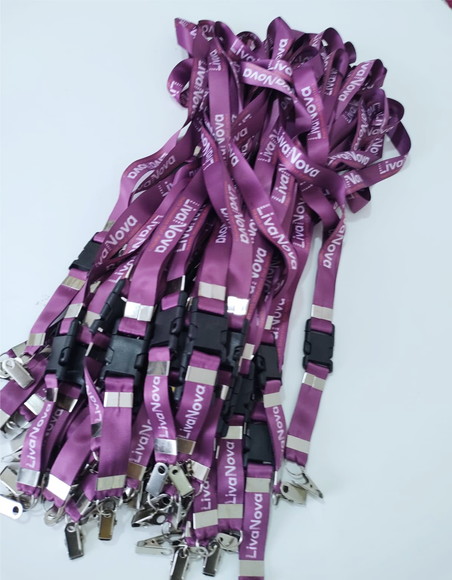 Cordão Personalizado Premium (crachá,credencial, Eventos) - Imagem 2