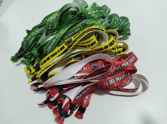 Pulseiras Personalizadas de Tecido Festas e Eventos ! - Imagem 3