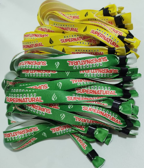 Pulseiras Personalizadas de Tecido Festas e Eventos ! - Imagem 5