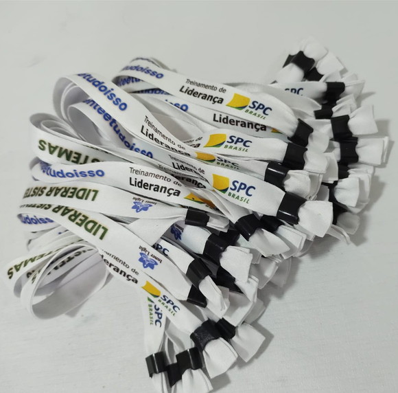 Pulseiras Personalizadas de Tecido Festas e Eventos ! - Imagem 3