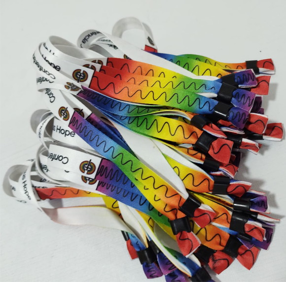 Pulseiras Personalizadas de Tecido Festas e Eventos ! - Imagem 2