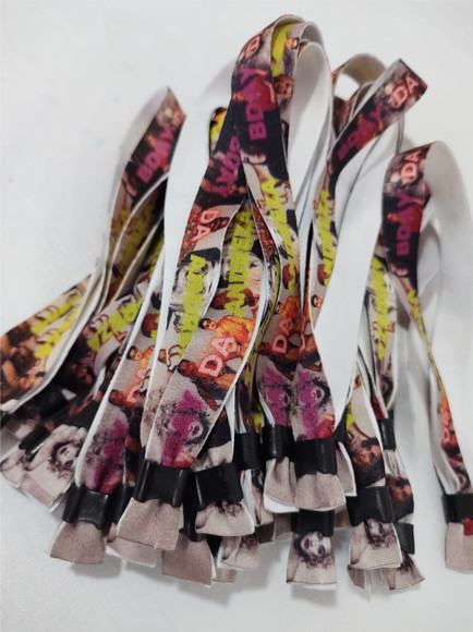Pulseiras Personalizadas de Tecido Festas e Eventos ! - Imagem 4