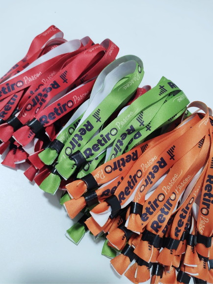 Pulseiras Personalizadas de Tecido Festas e Eventos ! - Imagem 2