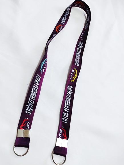 Cordão para Crachá Personalizado 2 Pontas Festas e Eventos - Imagem 4