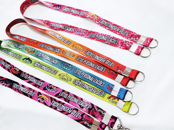 Cordão para Crachá Personalizado 2 Pontas Festas e Eventos - Imagem 5