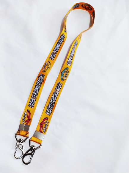 Cordão para Crachá Personalizado 2 Pontas Festas e Eventos - Imagem 4