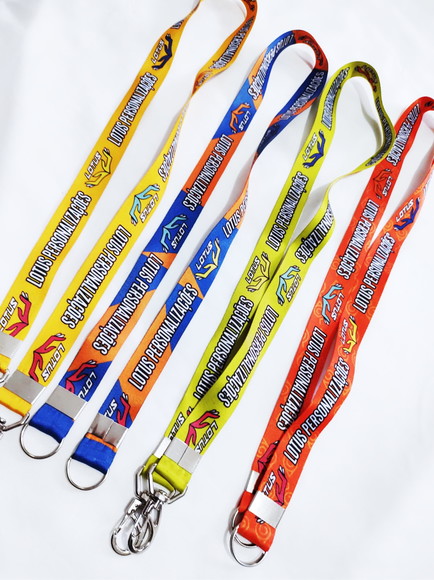 Cordão para Crachá Personalizado 2 Pontas Festas e Eventos - Imagem 2