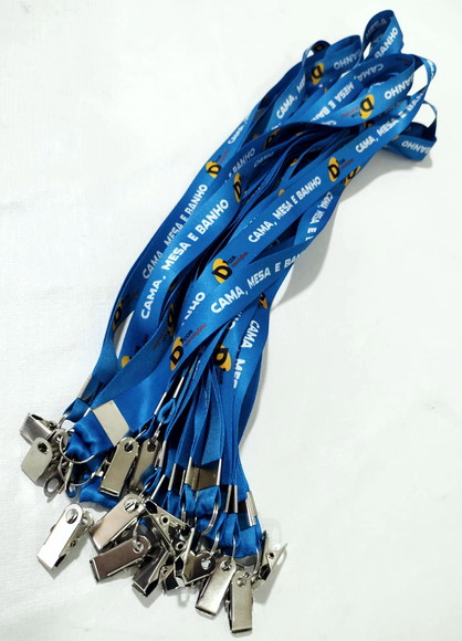Cordão para Crachá Personalizado Festas e Eventos 20mm - Imagem 3