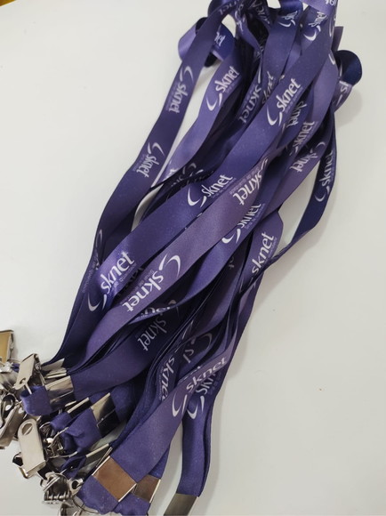 Cordão para Crachá Personalizado Festas e Eventos 20mm - Imagem 3