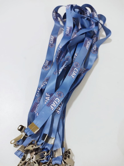 Cordão para Crachá Personalizado Festas e Eventos 20mm - Imagem 5