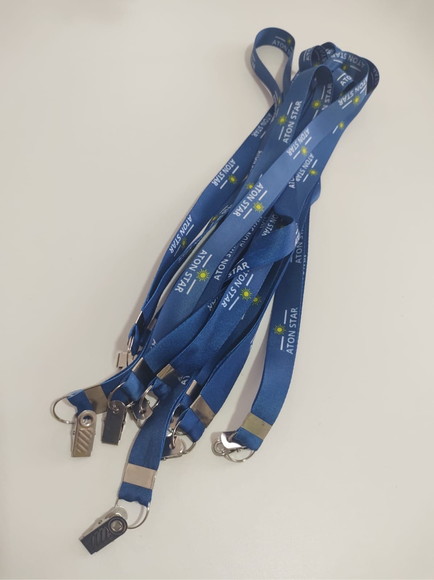 Cordão para Crachá Personalizado Festas e Eventos 20mm - Imagem 2