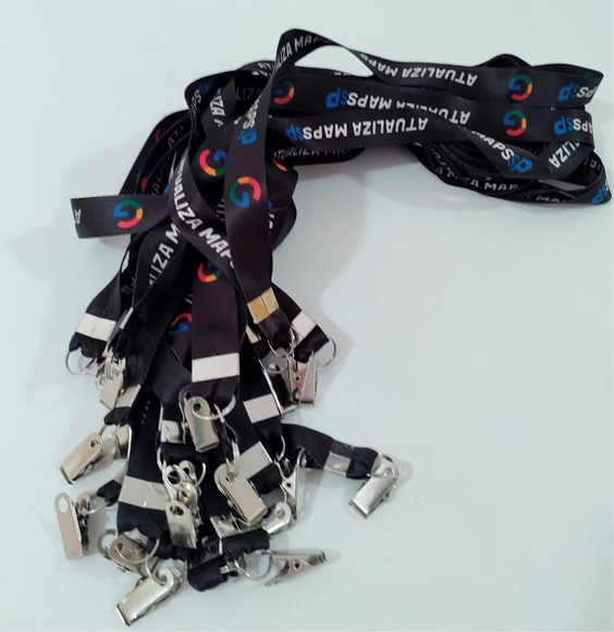 Cordão para Crachá Personalizado Festas e Eventos 20mm - Imagem 3
