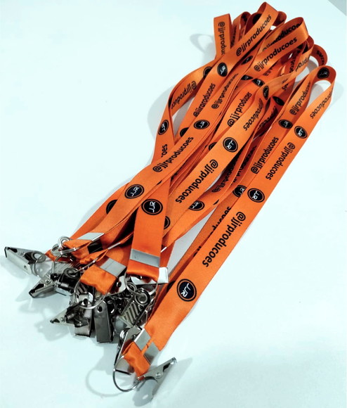 Cordão para Crachá Personalizado Festas e Eventos 20mm - Imagem 4