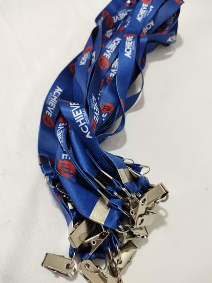 Cordão para Crachá Personalizado Festas e Eventos 20mm