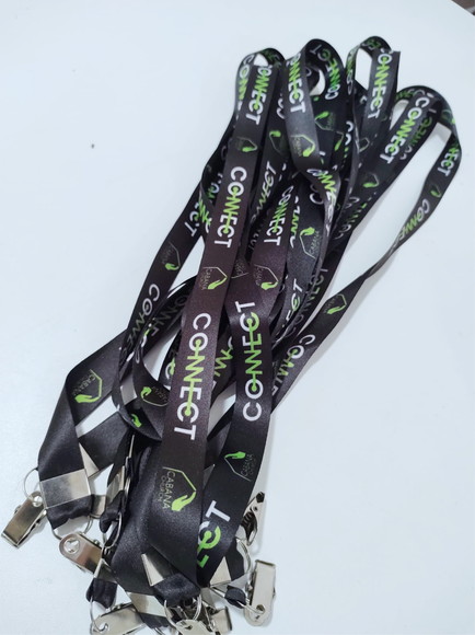 Cordão para Crachá Personalizado Festas e Eventos 20mm - Imagem 3