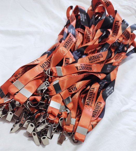 Cordão para Crachá Personalizado Festas e Eventos 20mm