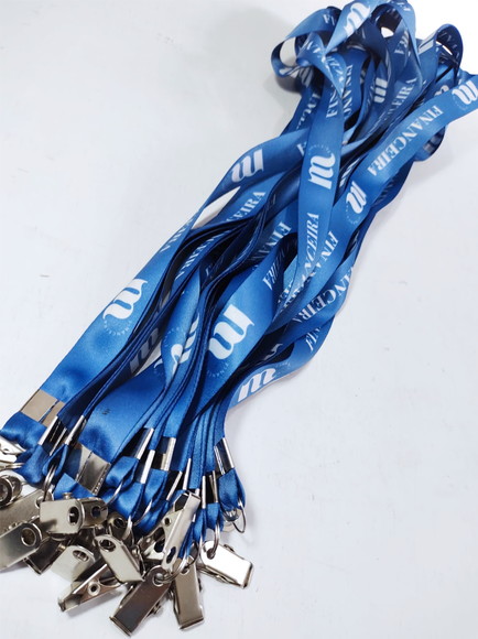 Cordão para Crachá Personalizado Festas e Eventos 20mm - Imagem 2