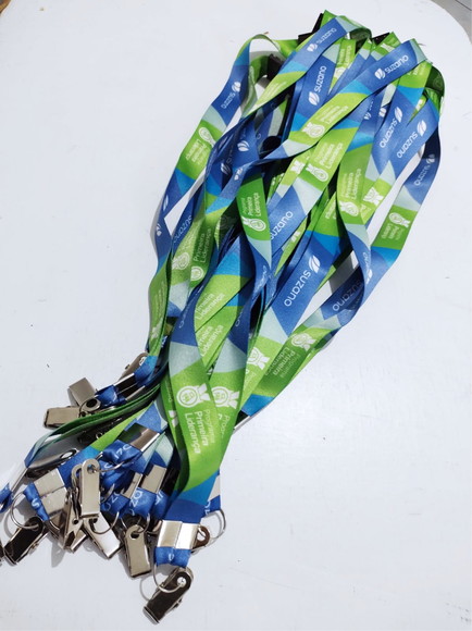 Cordão para Crachá Personalizado Festas e Eventos 20mm - Imagem 4