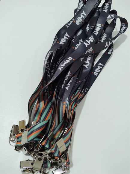 Cordão para Crachá Personalizado Festas e Eventos 20mm - Imagem 4