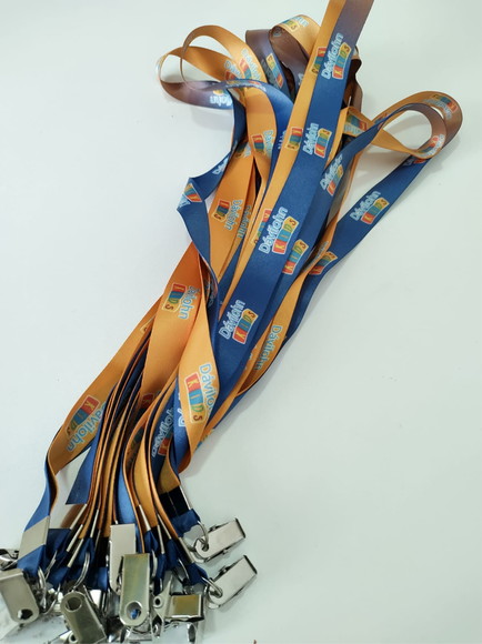 Cordão para Crachá Personalizado Festas e Eventos 20mm - Imagem 2