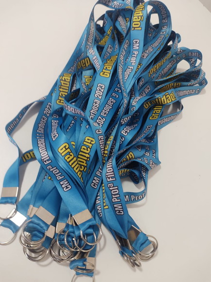 Cordão para Crachá Personalizado Festas e Eventos 20mm - Imagem 3