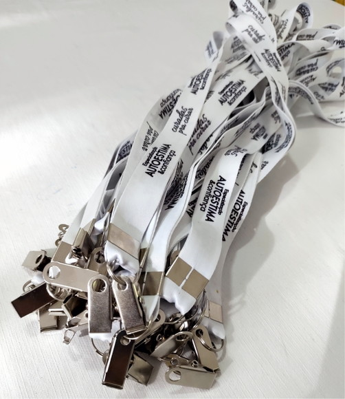 Cordão para Crachá Personalizado Festas e Eventos 20mm - Imagem 5