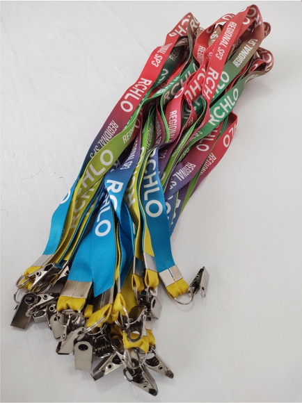 Cordão para Crachá Personalizado Festas e Eventos 20mm