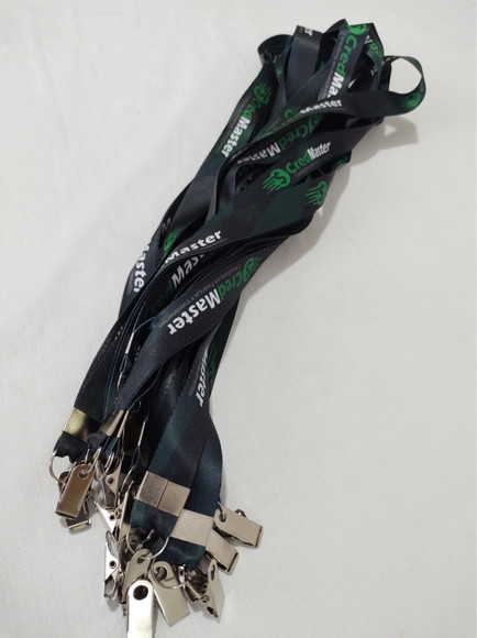 Cordão para Crachá Personalizado Festas e Eventos 20mm - Imagem 3