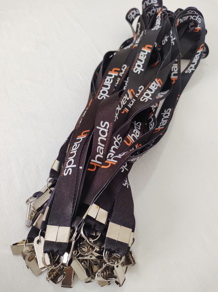 Cordão para Crachá Personalizado Festas e Eventos 20mm - Imagem 2