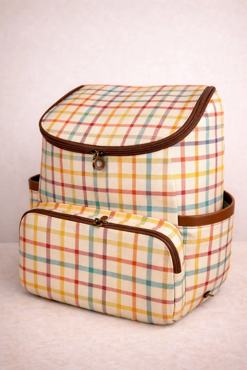 mochila maternidade com nome personalizada enxoval menino menina - Imagem 5