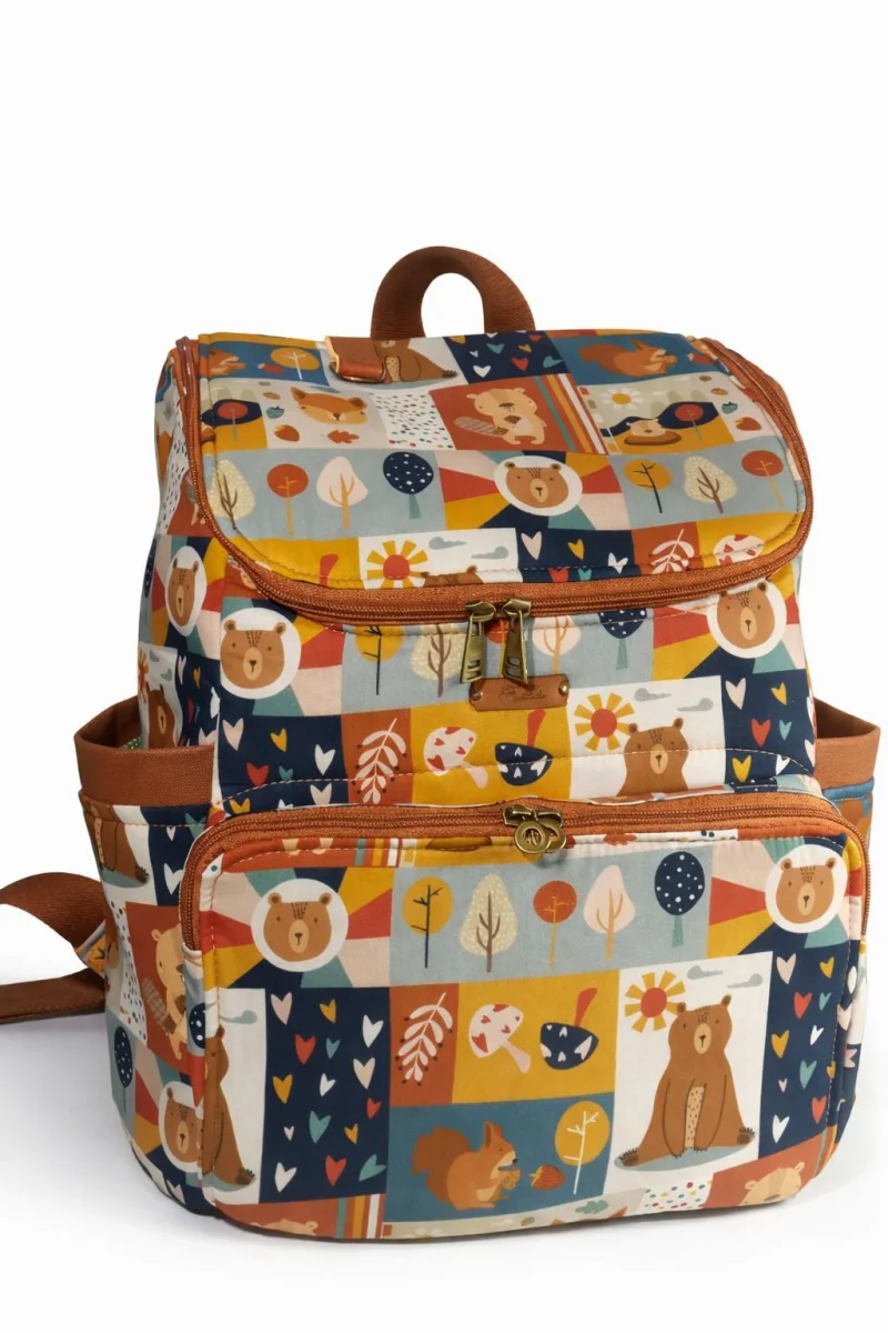 mochila maternidade com nome personalizada enxoval menino menina - Imagem 3