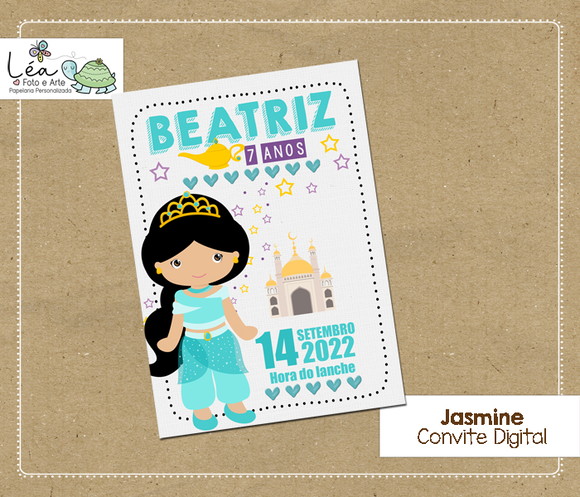 Convite Digital Jasmine