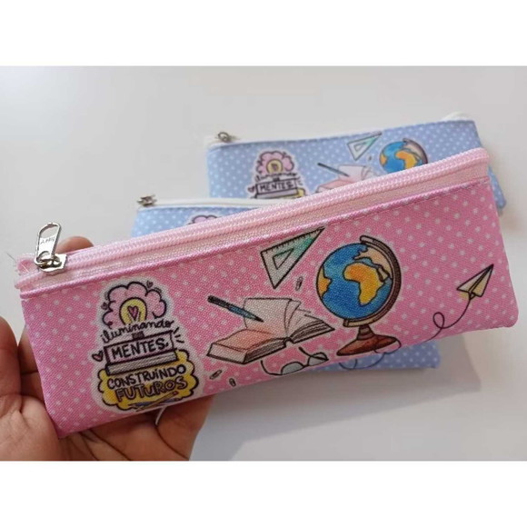 20 Estojos Slim Personalizado Dia dos Professoretamanho 19x7 - Imagem 4