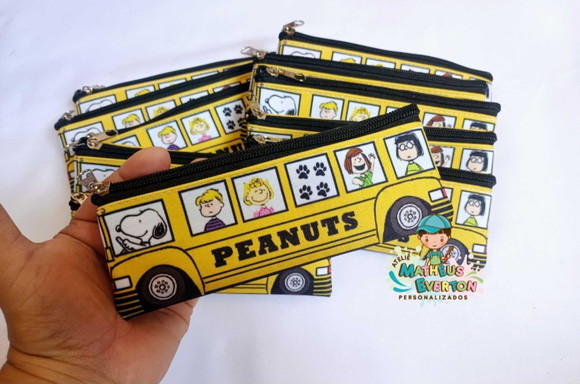 20 Estojos Slim Personalizado Snoopy Tamanho 19x7 - Imagem 5
