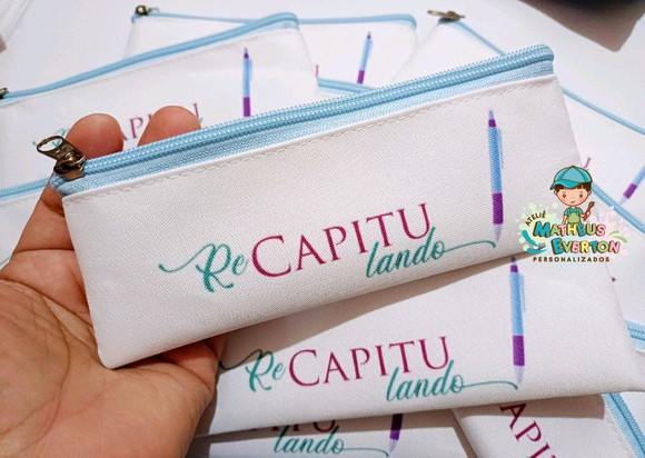 25 Estojos Slim Tam:19x7cm, Personalizamos com Sua Logo - Imagem 5