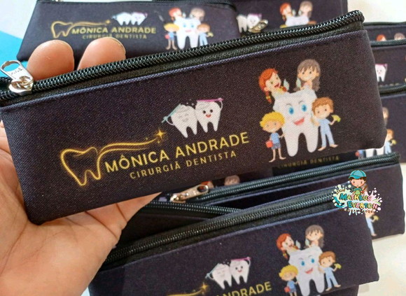 25 Estojos Slim Tam:19x7cm, Personalizamos com Sua Logo - Imagem 2