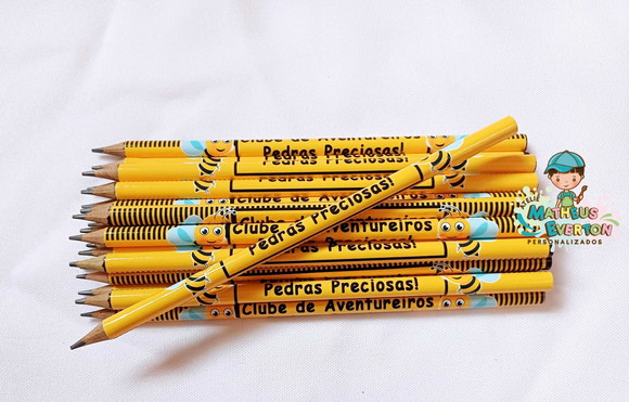 25 Lapis Personalizado Abelinha - Imagem 4