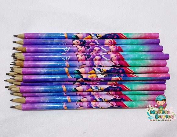 25 Lapis Personalizado Guerreiras de K-pop - Imagem 2
