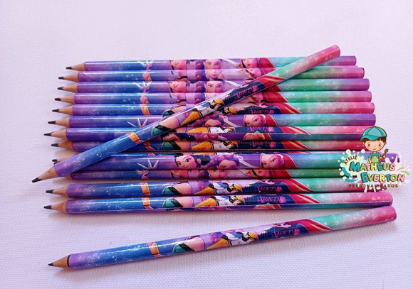 25 Lapis Personalizado Guerreiras do K-pop Cute - Imagem 4