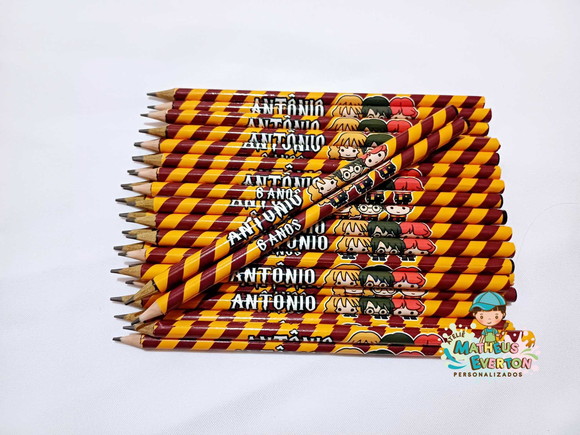 25 Lapis Personalizado Harry Potter - Imagem 2