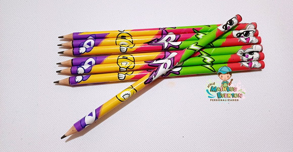 25 Lapis Personalizados Emily Vick - Imagem 4