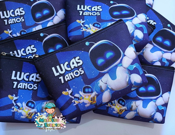 25 Necessaires Personalizada Astro Bot