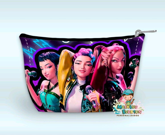 25 Necessaires Personalizada Guerreiras do K-pop