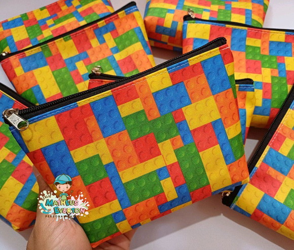 25 Necessaires Personalizada Lego (fazemos Todos os Temas) - Imagem 5