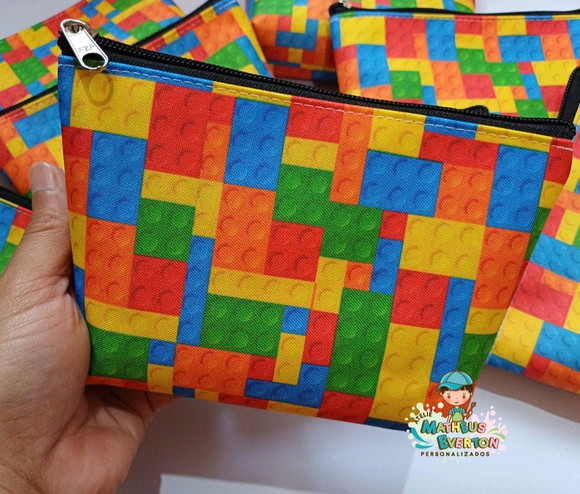 25 Necessaires Personalizada Lego (fazemos Todos os Temas)