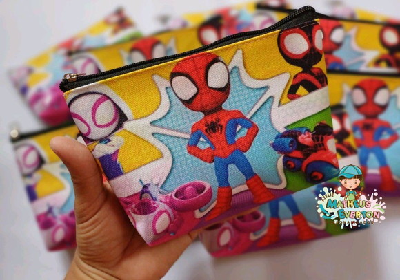 25 Necessaires Personalizada Spidey e Seus Amigos - Imagem 4
