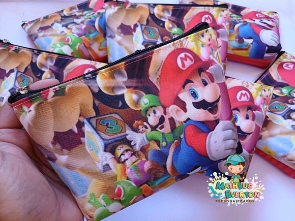 25 Necessaires Personalizada Super Mario Bros - Imagem 2