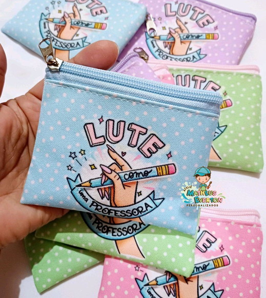 25 Porta Moedas Personalizado Dia dos Professores - Imagem 2